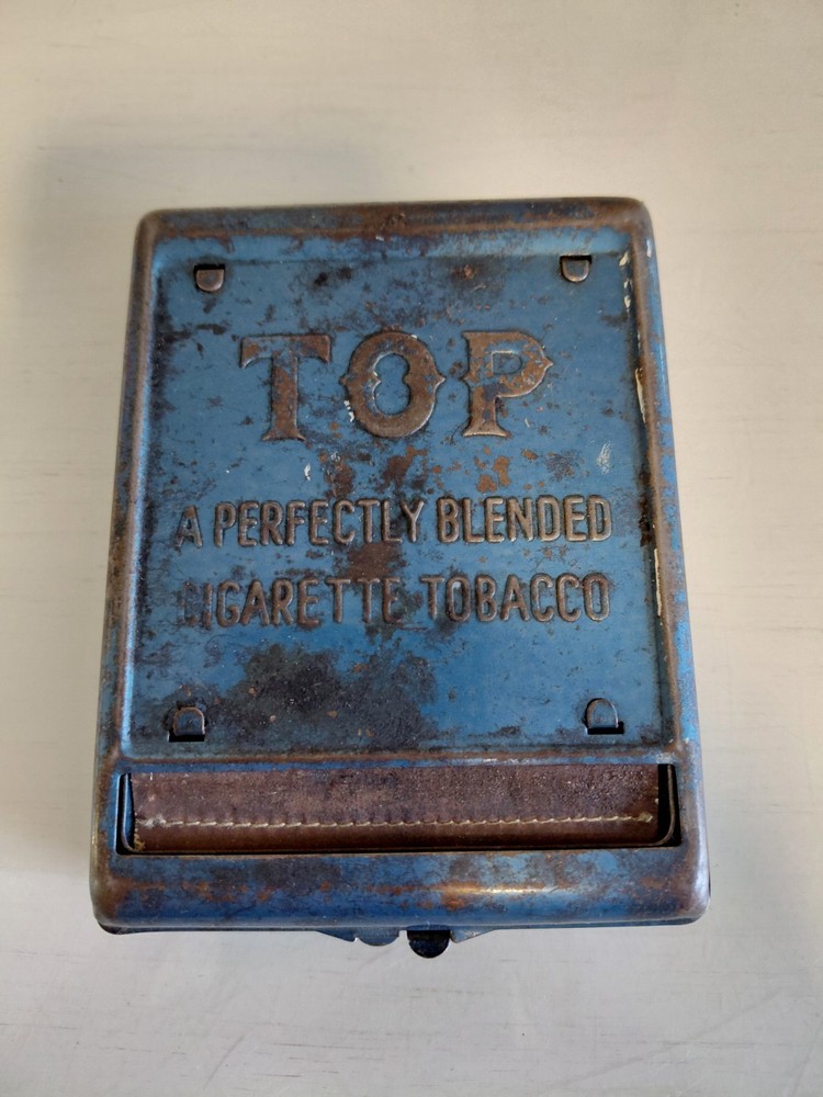 Vintage Top Blue Cigarette Roller