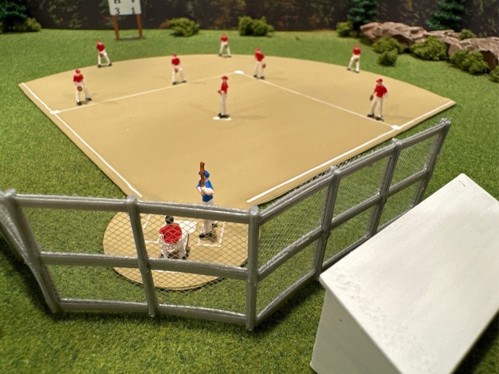 HO Scale Baseball Kit