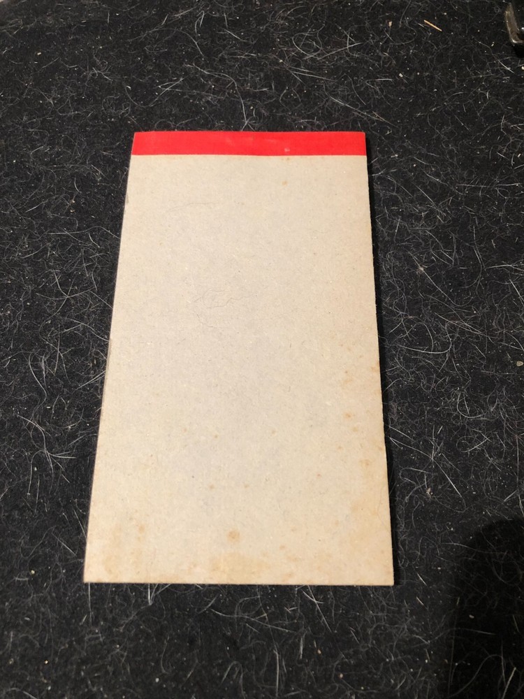 small advertising notebook, excella coffees, virgin, complete