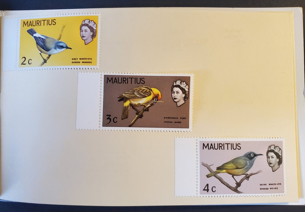Mauritius Postage Stamp Booklet - Birds 1965 Complete Never Hinged