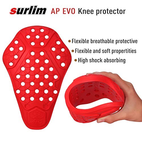Protector CE Insert Armor Motorcycle Pants Replacement Pads Pair Knee