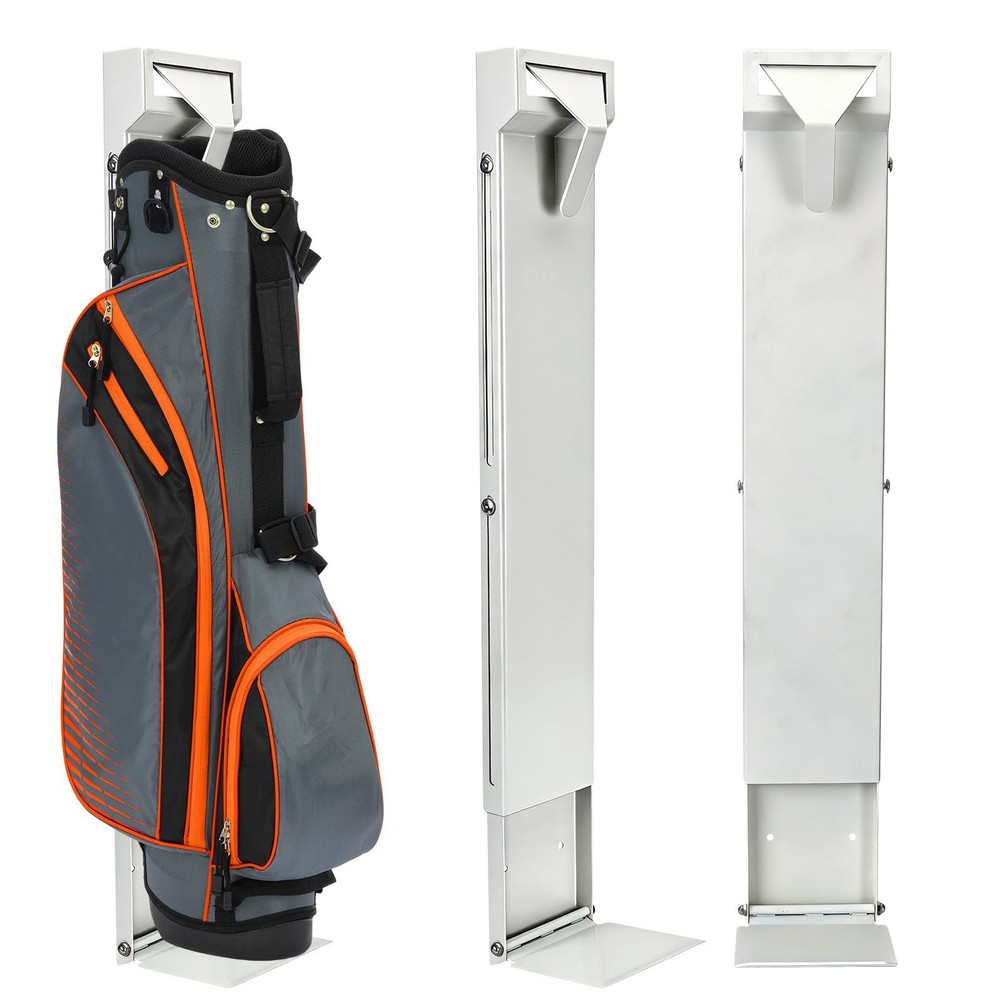 Wall Mount Golf Bag Storage Rack for Garage, Air Spring Sliding System Single