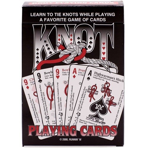 Speedhook KTPC Knot Tying Instruction Playing Cards