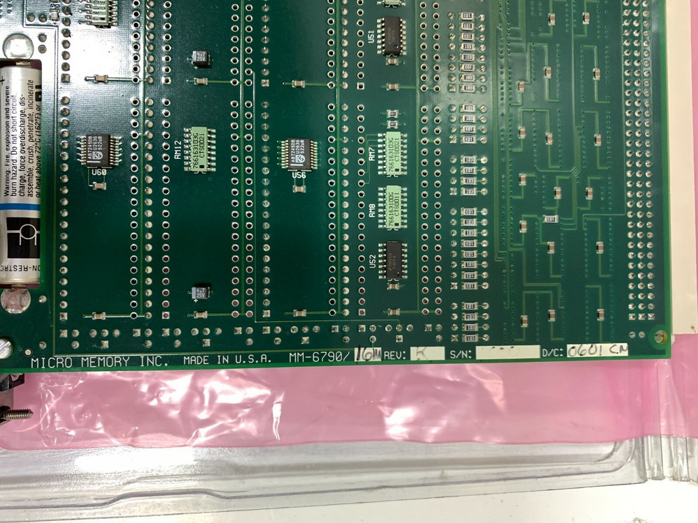 Micro Memory Module MM-6790/16M VME