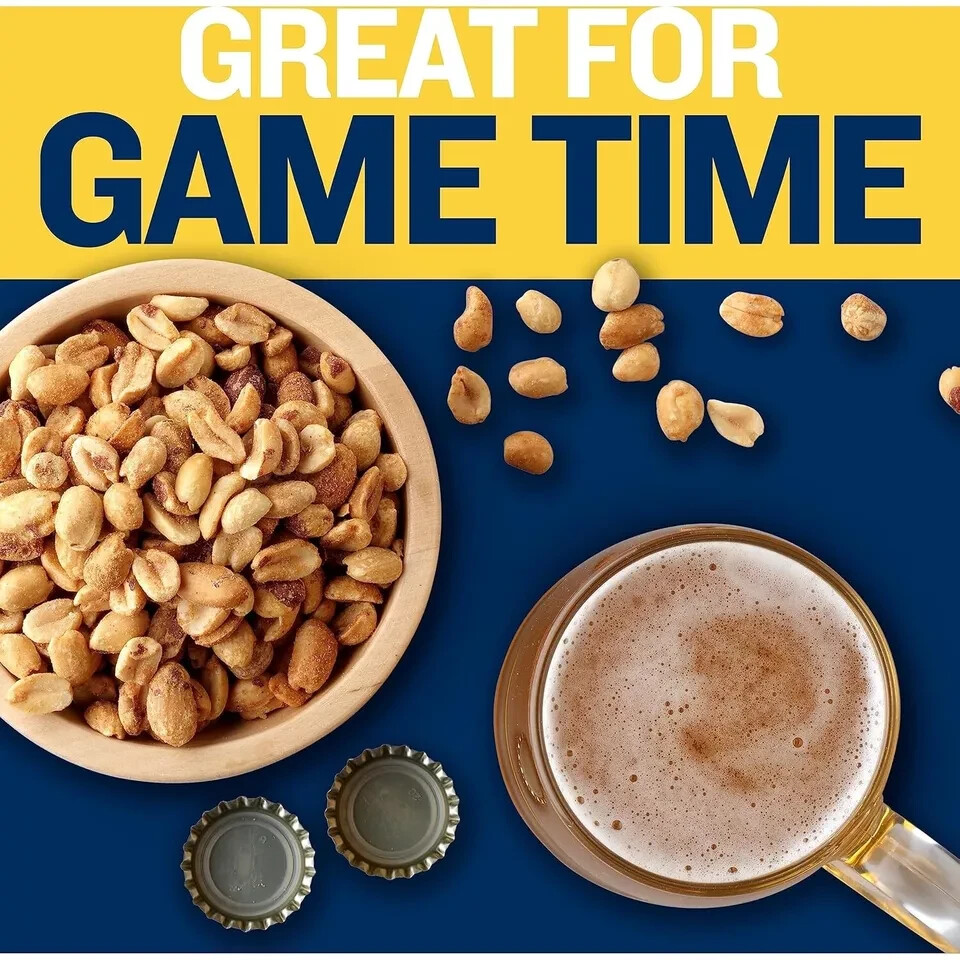 Planters Salted Dry Roasted Peanuts 16 oz