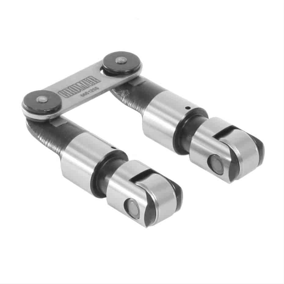 Crower SEVERE DUTY ROLLERS SBC CUTAWAY CYL 1 5 8 4 LEFT OFFSET PAIR