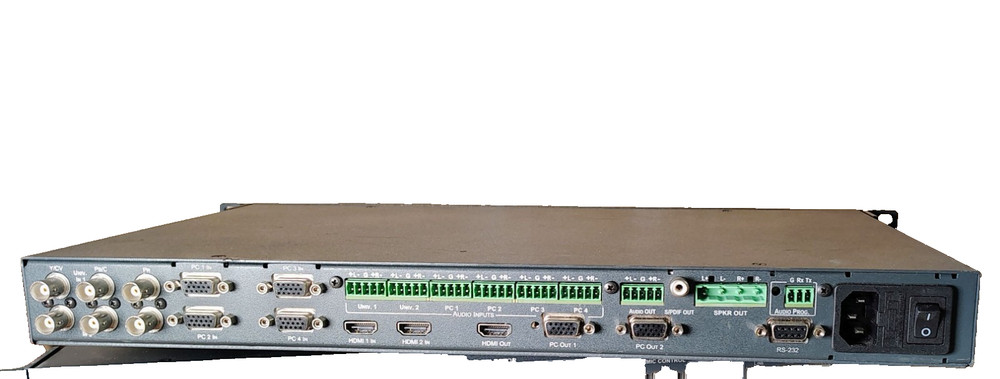 VP-730 KRAMER 9−Input ProScale Presentation Scaler/Switcher with Speaker Outputs