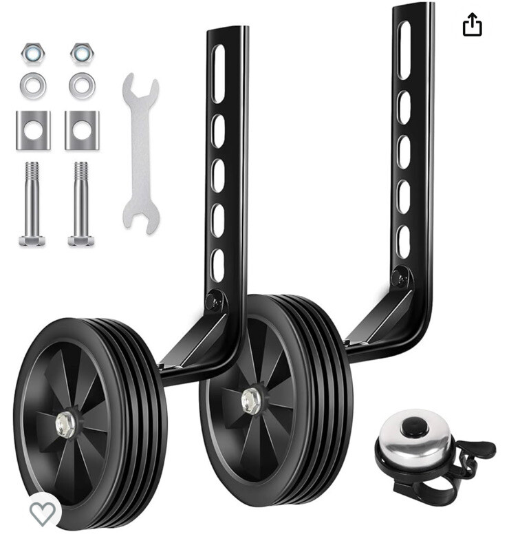 Brand New Training Wheels Blue With Hardware