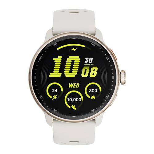 R3 GPS Smartwatch (White/Gold)