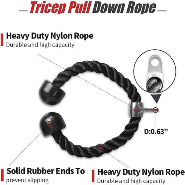 Multi-functional Fitness Handlebars, 4-piece Set Of Adjustable Pull-down
