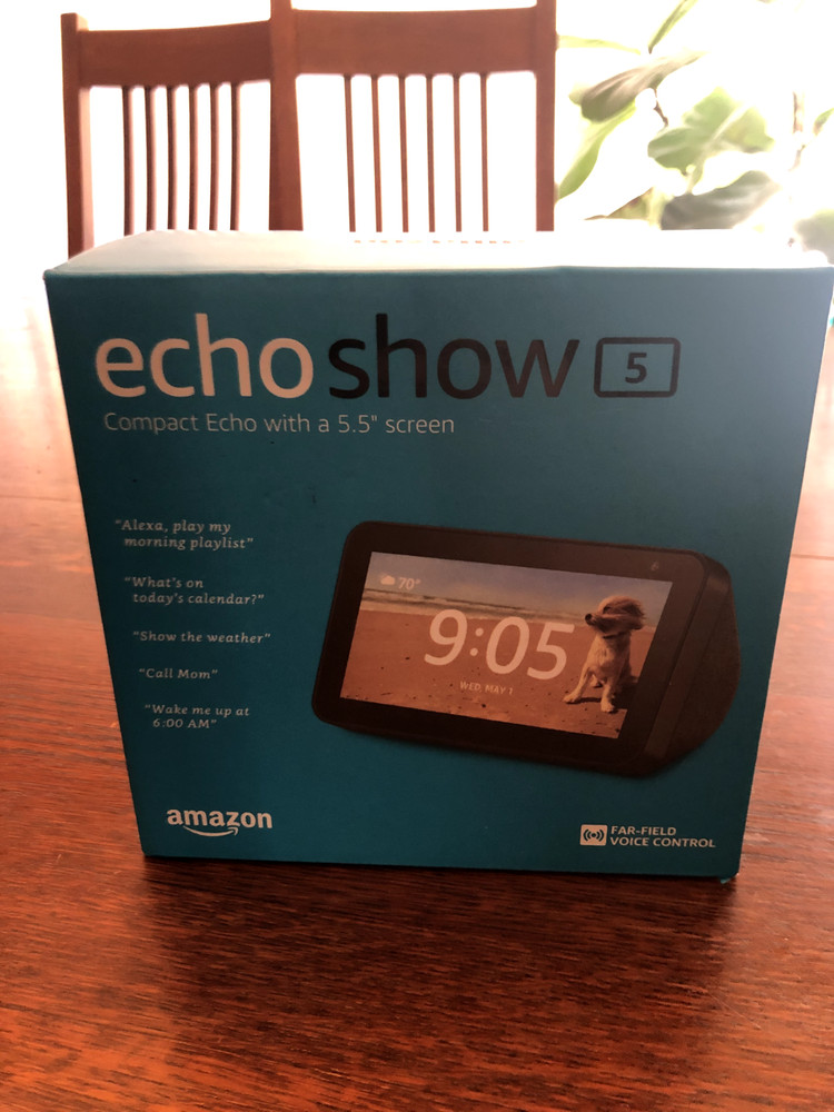 Amazon Echo Show 5 (2nd Gen) Smart Display Speaker - Charcoal