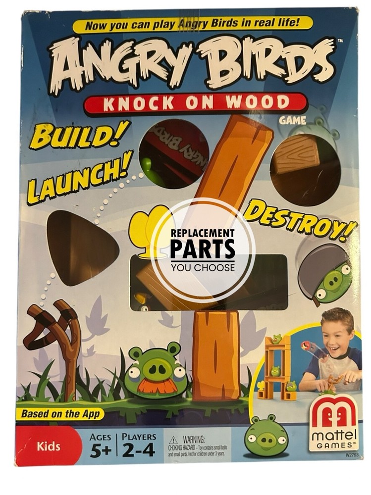 Angry Birds Knock on Wood Game REPLACEMENT