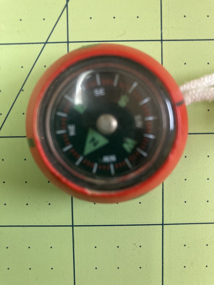 child’s compass, works! seldom used, in great condition