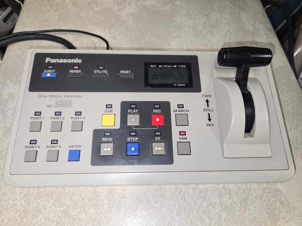 Panasonic AG-A300 Slow Motion Edit Controller w/Power Supply - TESTED!