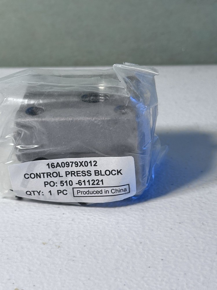 fisher 16A0979X012 CONTROL PRESS BLOCK