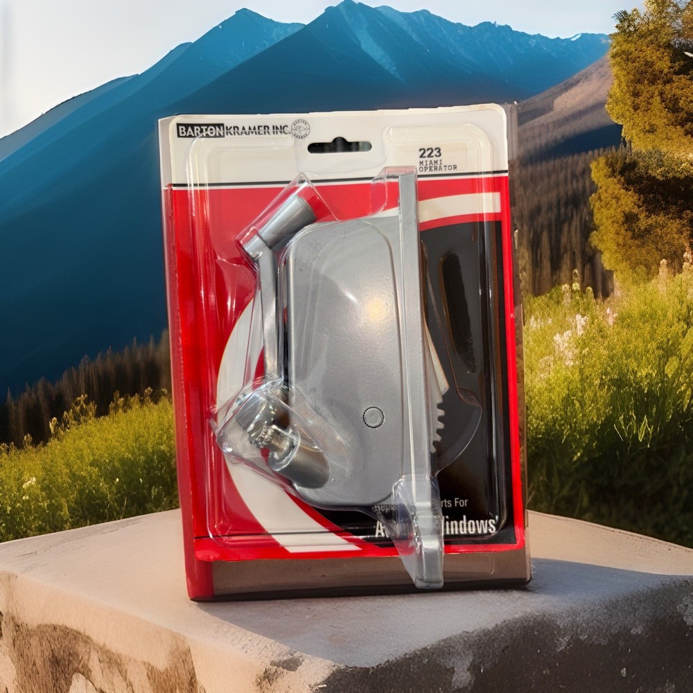 Barton Kramer Window Operator Left Silver 4-3/4" 223