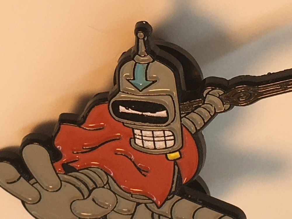 BBender Airbender Mashup Couch Hat Pin Lapel Brooch