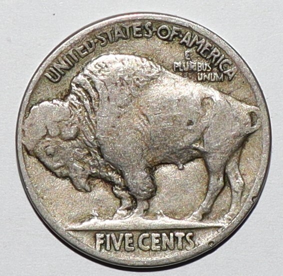 1919 Buffalo Nickel VF (U167)