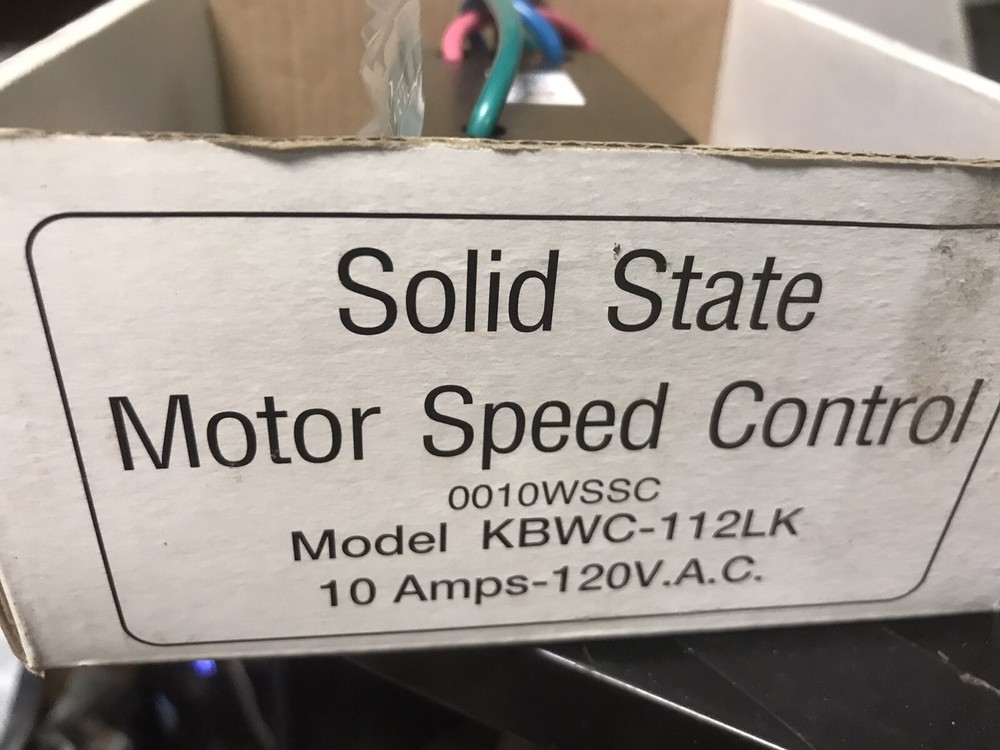 KB Electronics KBWC-112LK solid state speed Control