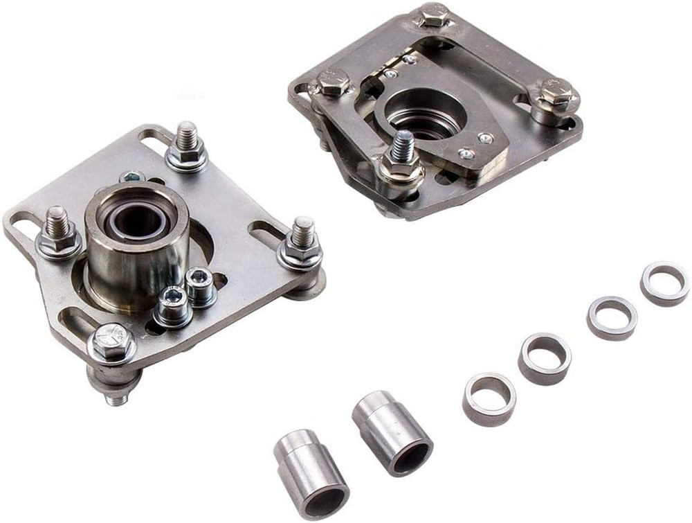 Adjustable Camber Plates Front Upper Mount for Ford Mustang 1994-2004 2Pc