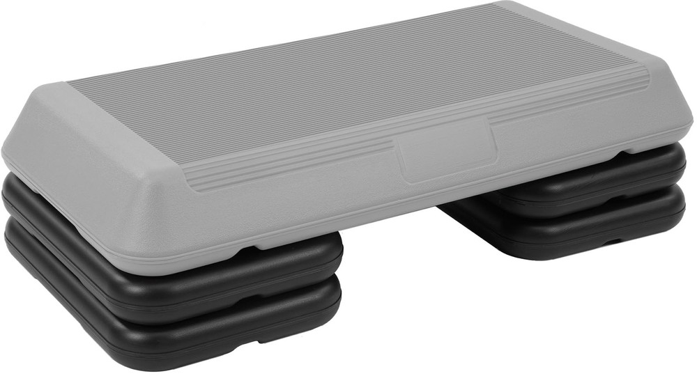 Step Aerobic Platform, 28''x 14'', Gray