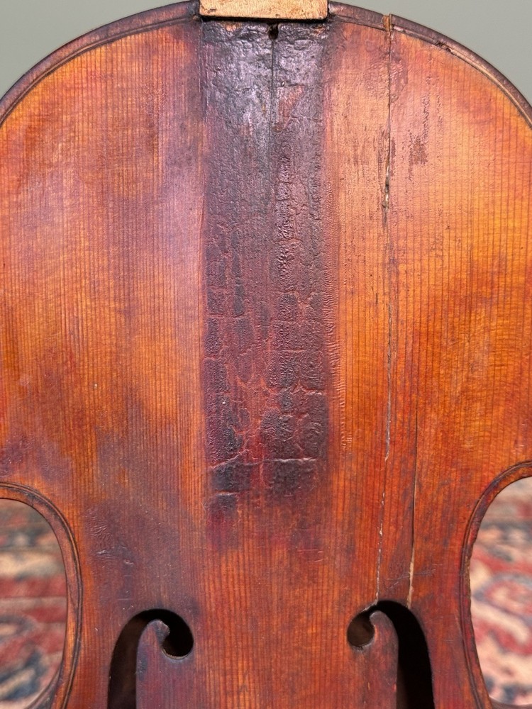 19th Century 3/4 Size Project Violin - Flame Maple