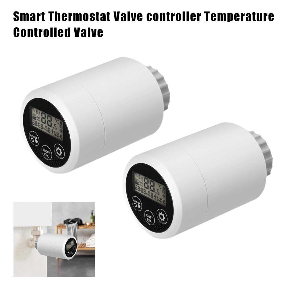 Neu Smart Thermostat Radiator Valve Actuator Programmable Temper Tuya Zigbee 3.0