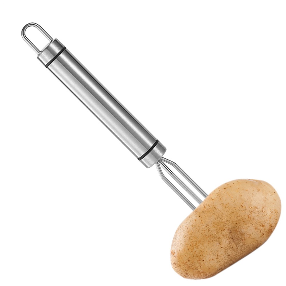 3 Fork Potato Fork Stainless Steel Potato Assistant Fork Corn On The Cob Holders