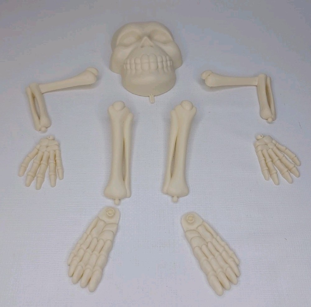 Halloween Skeleton Pumpkin Decoration