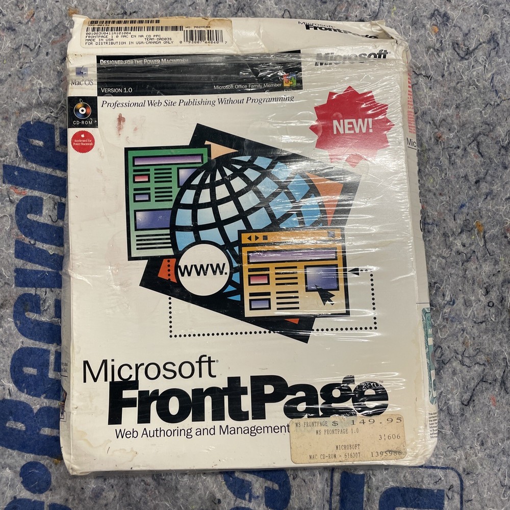 Microsoft Frontpage 1.0 For Macintosh