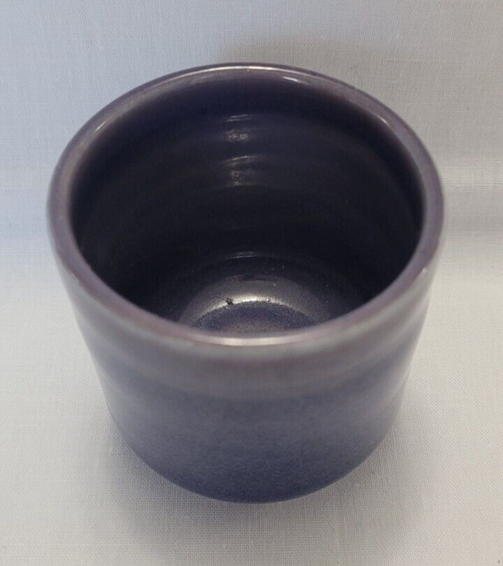 Purple Ceramic Toothpick Holder