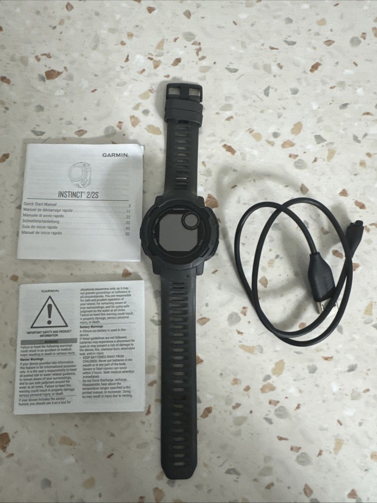 Garmin Instinct 2 Standard Edition GPS Watch - Graphite/without box