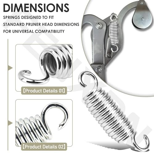 6 Pack Z104 Pole Pruner Replacement Spring Compatible with Marvin PH4 Pruner