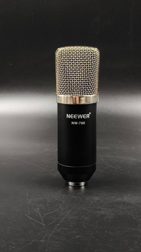 Neewer NW-700 Microphone Used Working Black