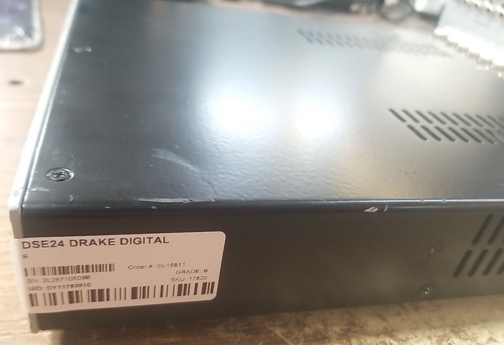 DRAKE DIGITAL DSE24-CC ENCODER: high definition digital signage. *READ⬇️*