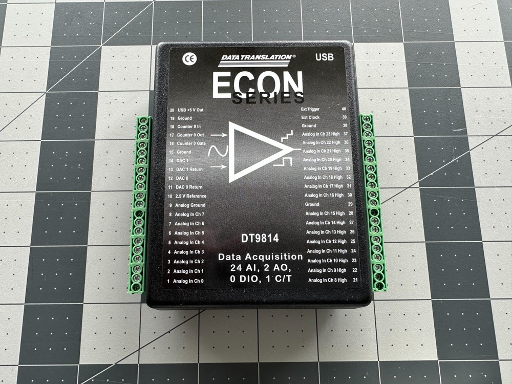 ECON Series DT9814-10V Analog Input/Output USB Device