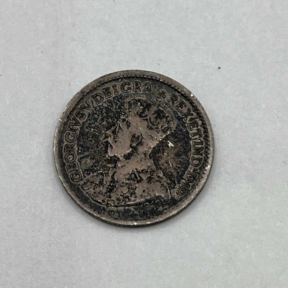 1914 Canada 5 Cent Silver, George V