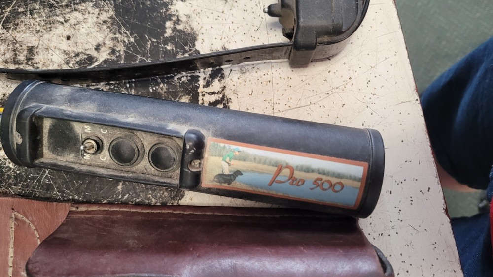 UNTESTED Tri-Tronics PRO 500 Training System Shock Collar Remote NO CHARGERS