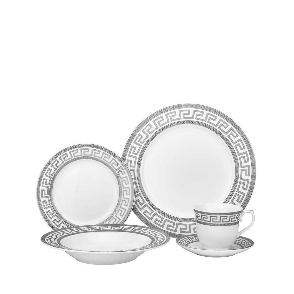 GP1347-20P, 20 PCs Fine Porcelain Dinnerware Set, Tableware Set