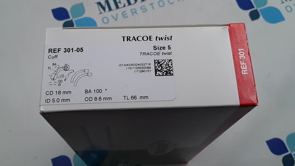 Tracoe Twist Cuff BA 100º Size 5 REF 301-05