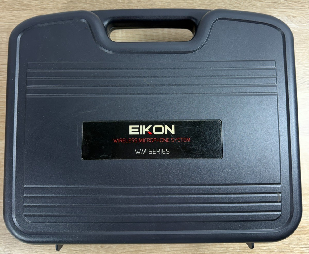 EIKON WM700M Wireless Microphone System UHF Handheld Mic Receiver Kit Case