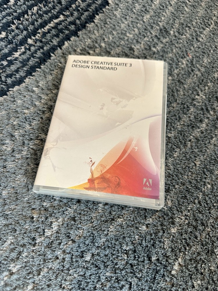 Adobe Creative Suite 3 Design Standard Computer Software For Windows DVD 3 disc