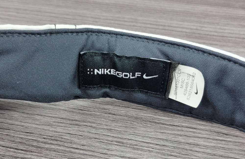 Nike Golf Visor Hat Adult Adjustable Strap