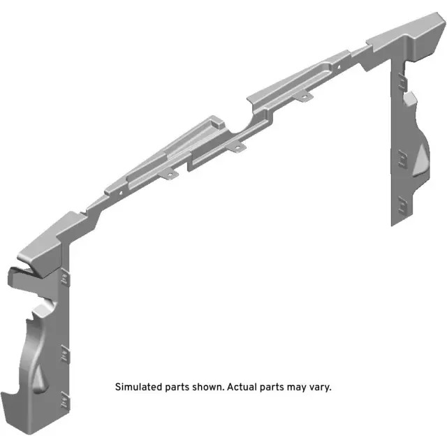 Genuine GM Front Bumper Shutter Baffle 84394062