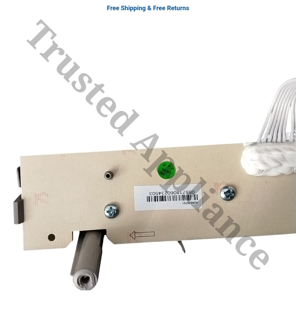 Dishwasher Control Panel Console A132904 GREY