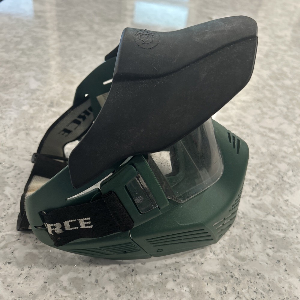 V force Green grill mask paintball Adjustable
