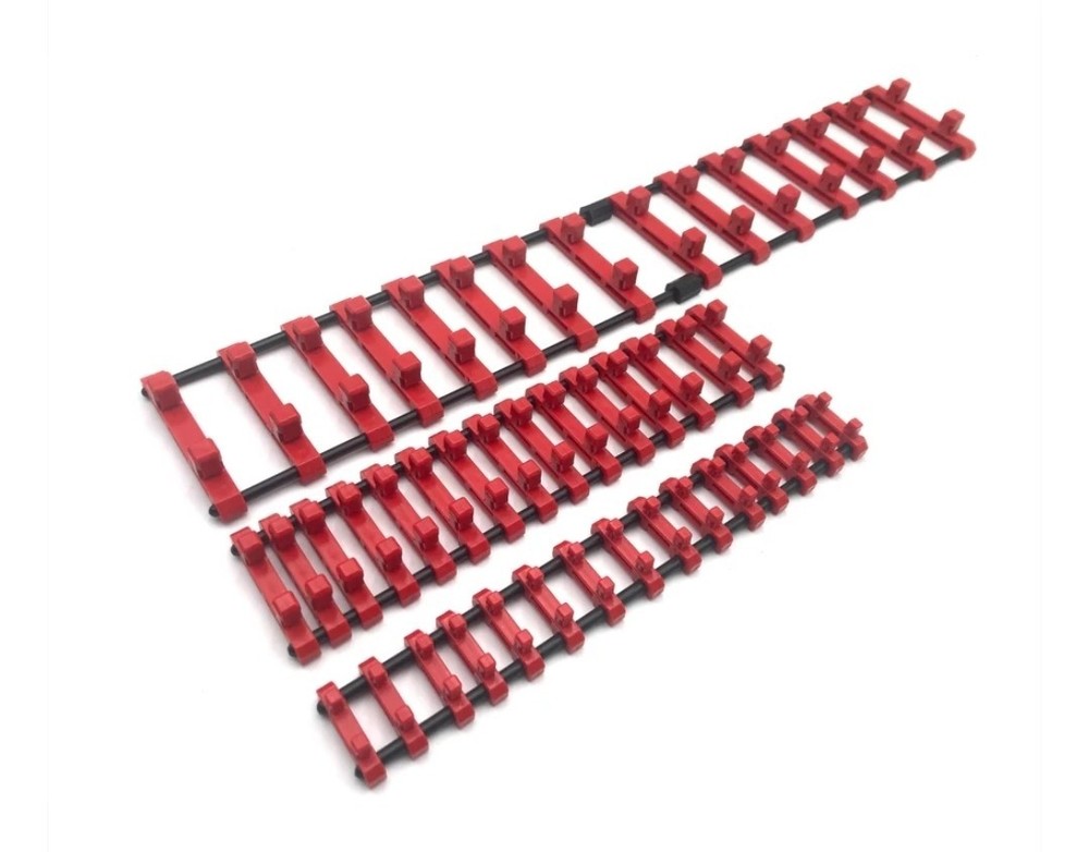 Alien Space Saver Socket Organizer Set Red New