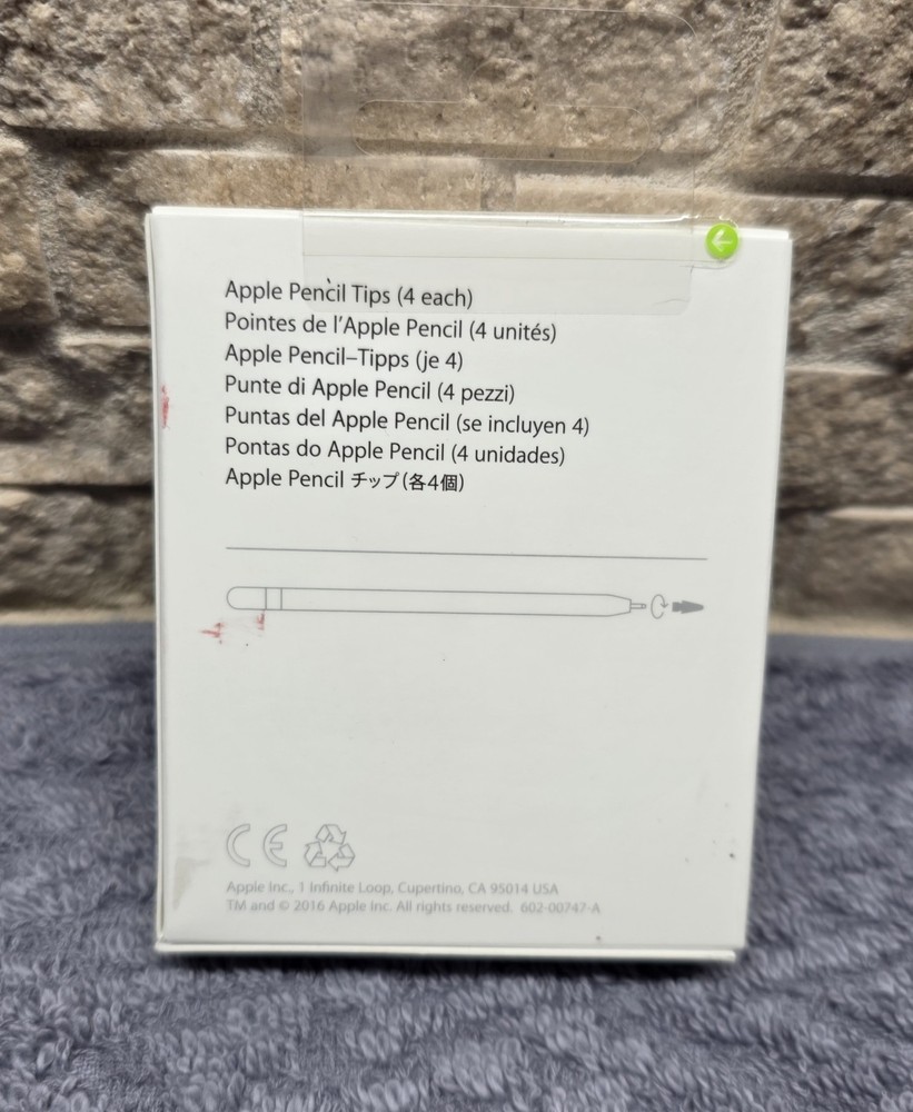 Apple Pencil Stylus Tips Authentic - MLUN2AM/A (4 Pack)