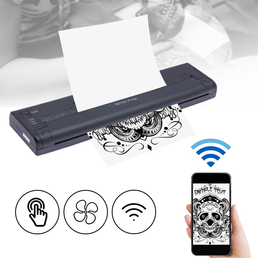 Thermal Stencil Paper Printer Tattoo Transfer Copier Printer Equipment Machine