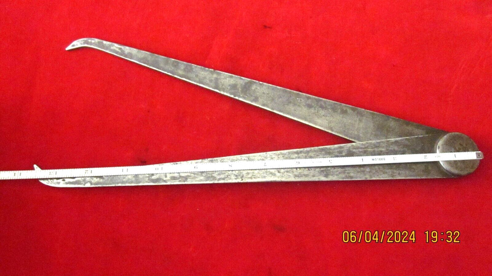 LARGE 10" FIRM JOINT CALIPERS-20" OPEN